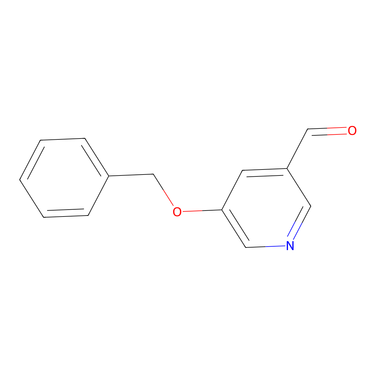 5-(Benzyloxy)nicotinaldehyde molecular structure, CAS 263270-32-2