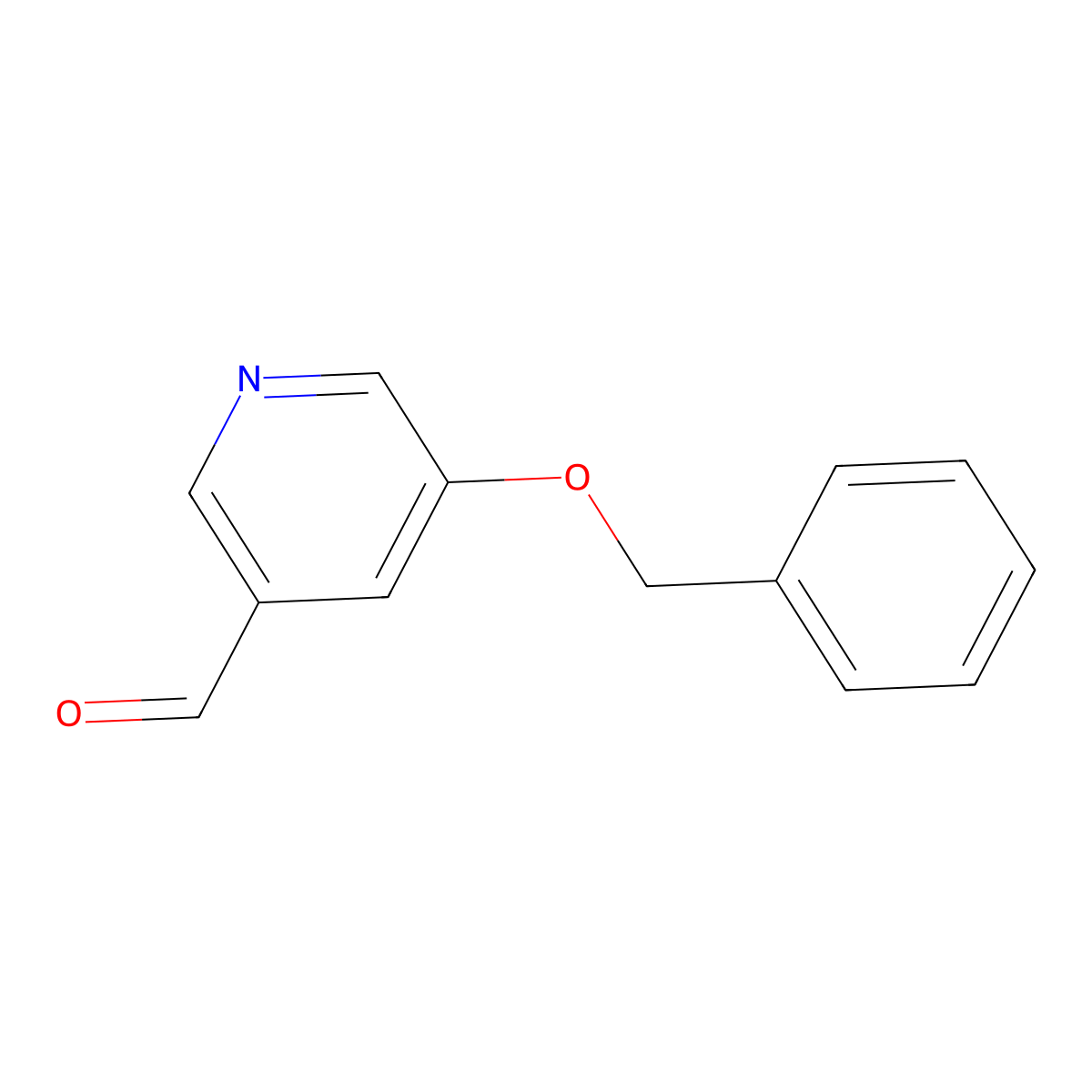 5-(Benzyloxy)nicotinaldehyde molecular structure, CAS 263270-32-2