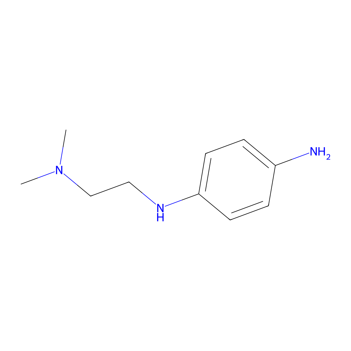N1-(2-(Dimethylamino)ethyl)benzene-1,4-diamine molecular structure, CAS 263339-31-7