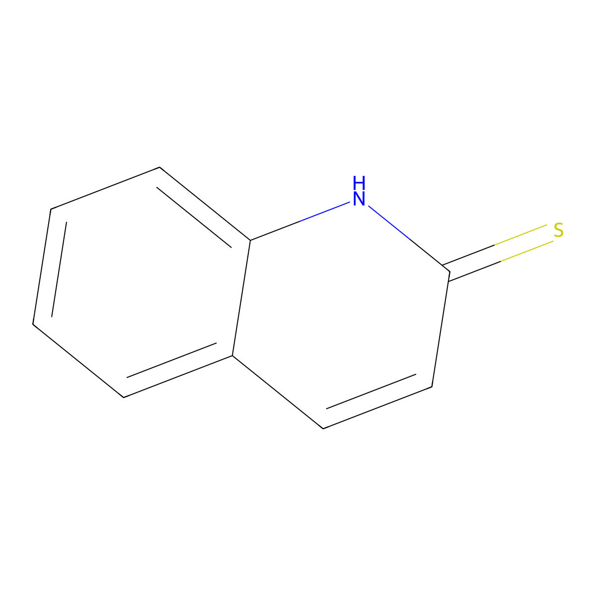 2(1H)-Quinolinethione molecular structure, CAS 2637-37-8