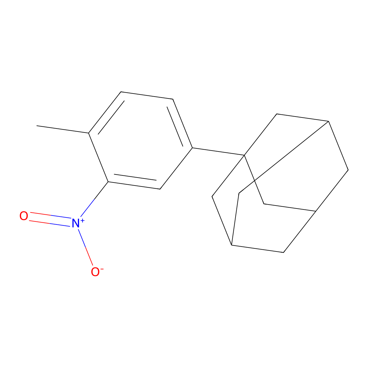 1-(4-Methyl-3-nitrophenyl)adamantane molecular structure, CAS 26378-29-0