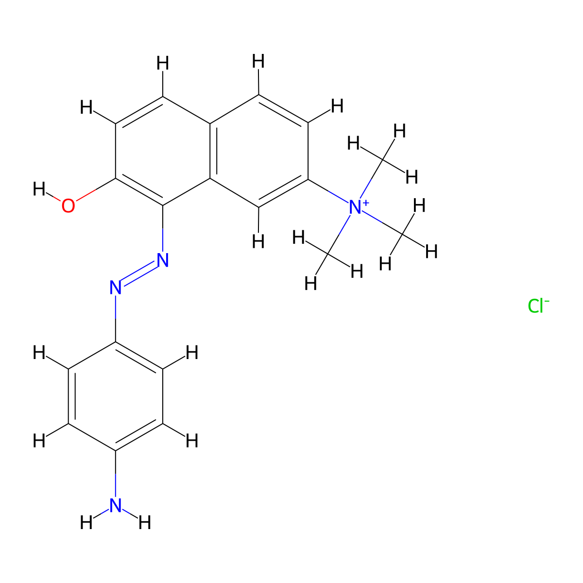 Basic Brown 16 molecular structure, CAS 26381-41-9