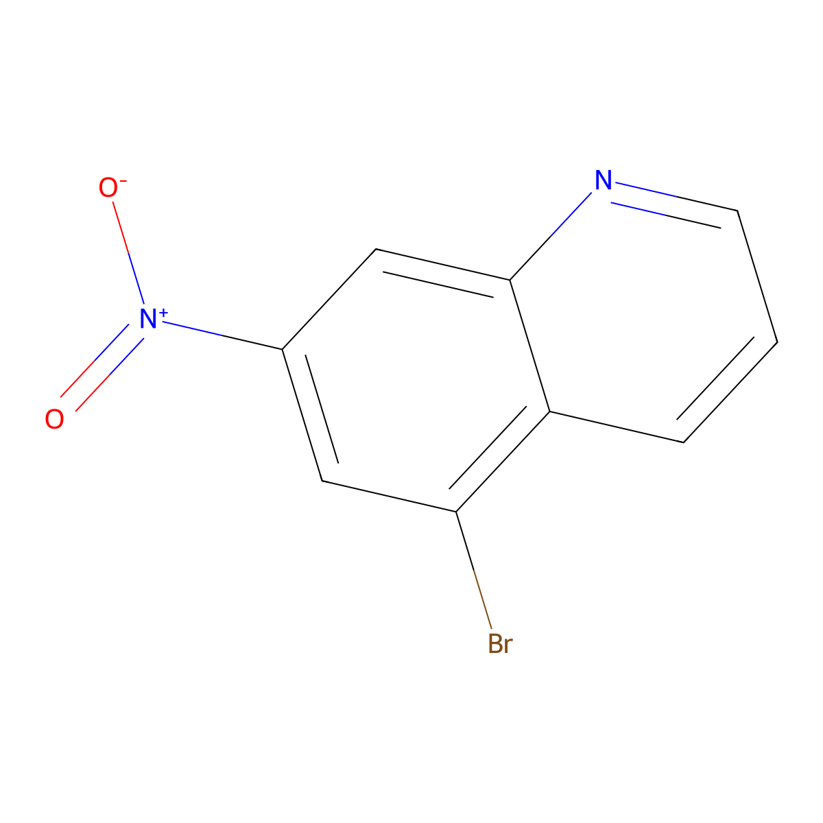 5-Bromo-7-nitroquinoline molecular structure, CAS 2638501-76-3