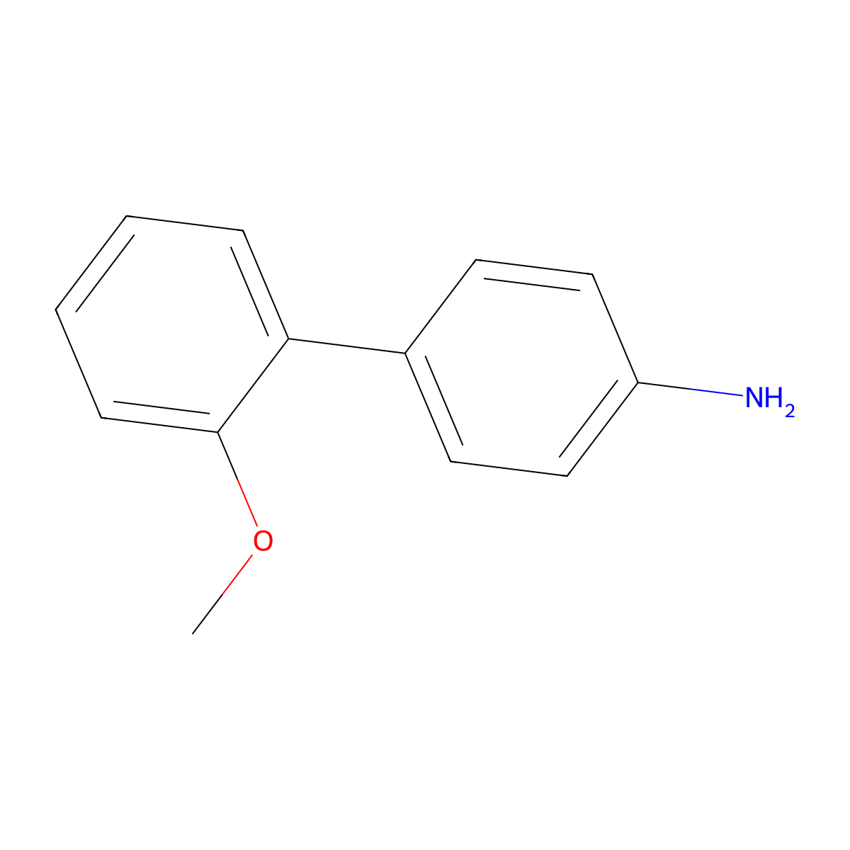 4-(2-Methoxyphenyl)aniline molecular structure, CAS 263901-48-0