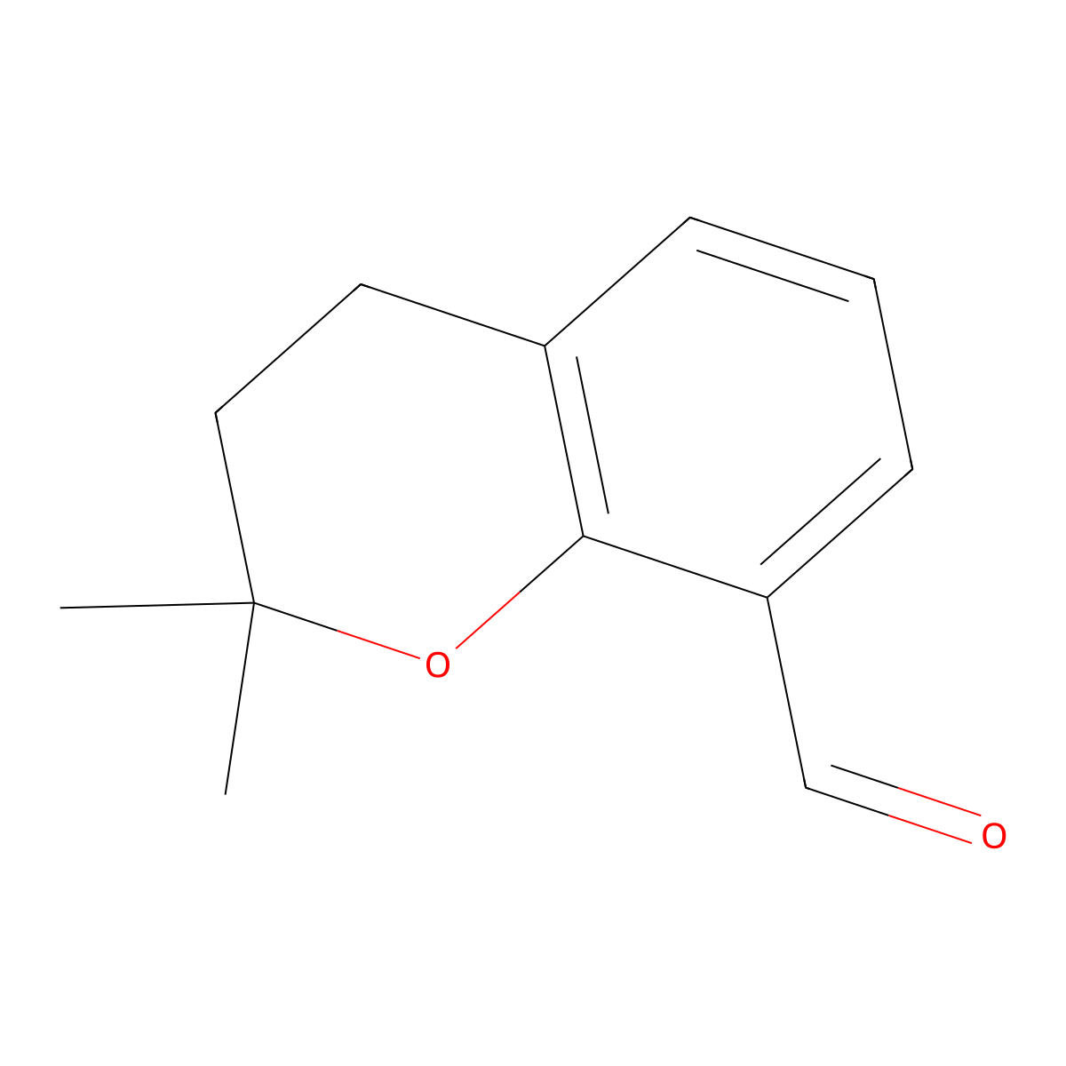 2,2-Dimethylchroman-8-carbaldehyde molecular structure, CAS 263903-18-0