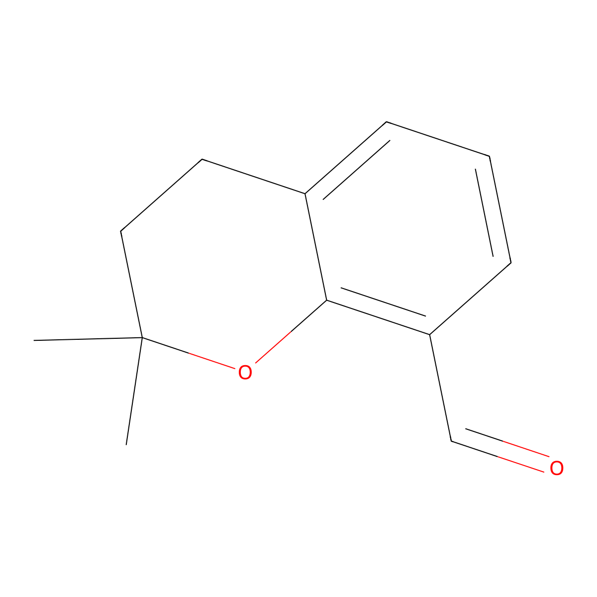 2,2-Dimethylchroman-8-carbaldehyde molecular structure, CAS 263903-18-0