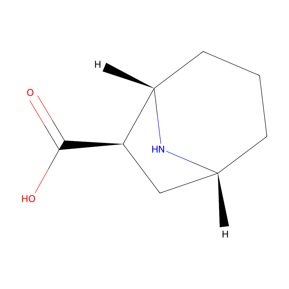 rac-(1R,5S,6R)-8-azabicyclo[3.2.1]octane-6-carboxylic acid molecular structure, CAS 2639389-72-1