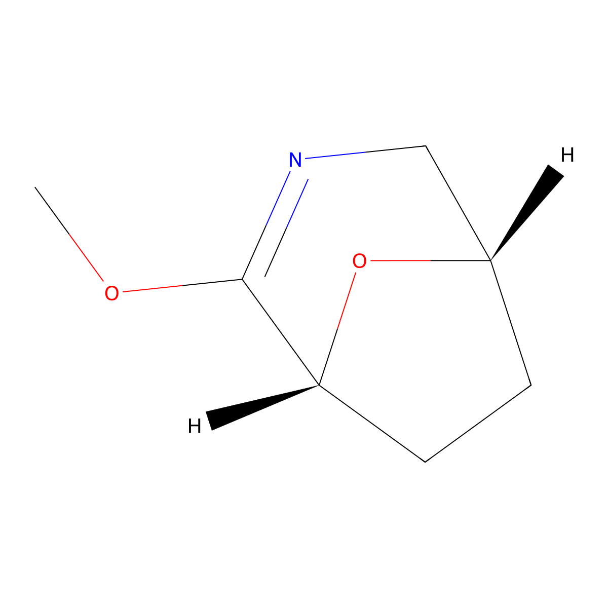 rac-(1R,5S)-2-methoxy-8-oxa-3-azabicyclo(3.2.1)oct-2-ene molecular structure, CAS 2639390-54-6