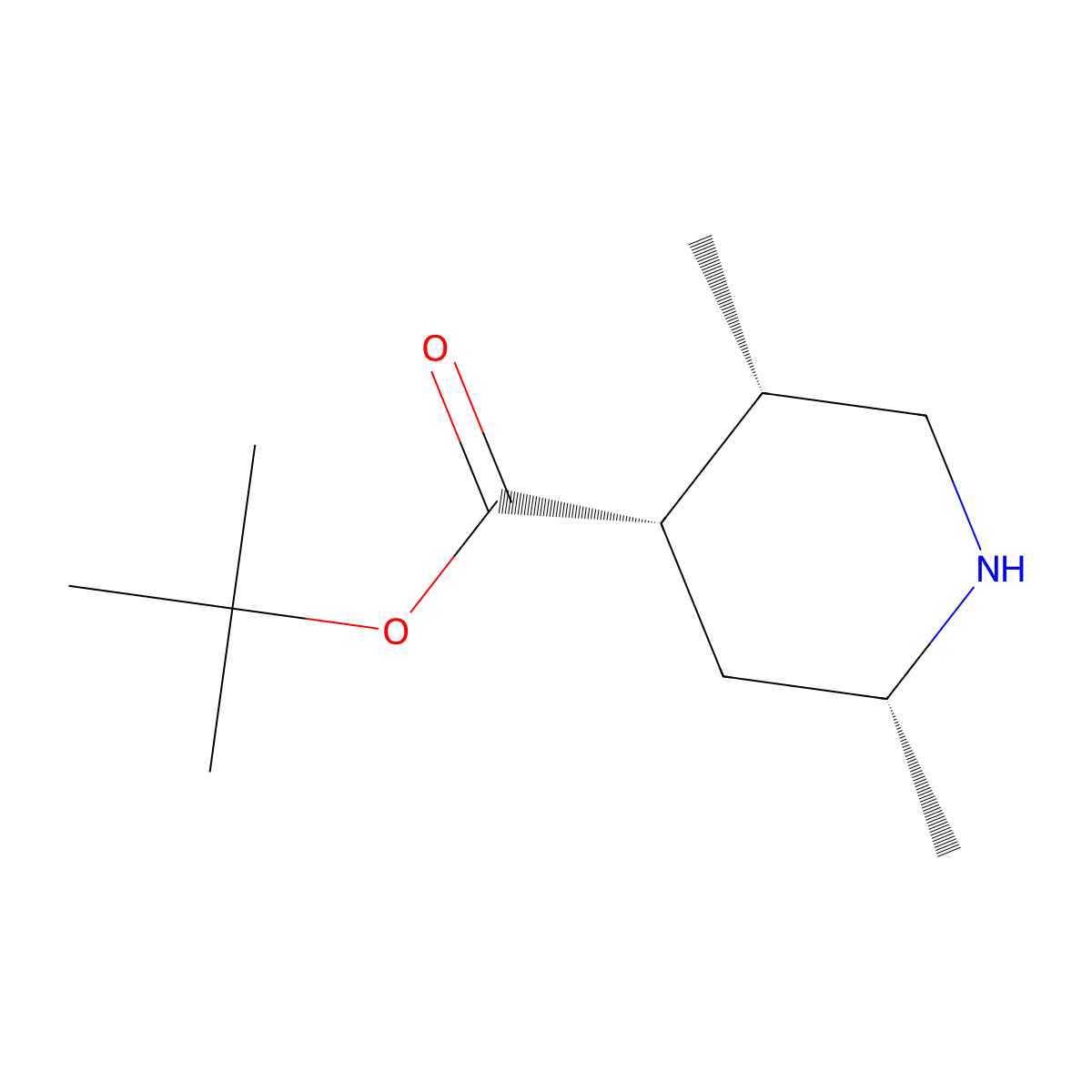 rac-tert-butyl (2R,4S,5S)-2,5-dimethylpiperidine-4-carboxylate molecular structure, CAS 2639391-41-4
