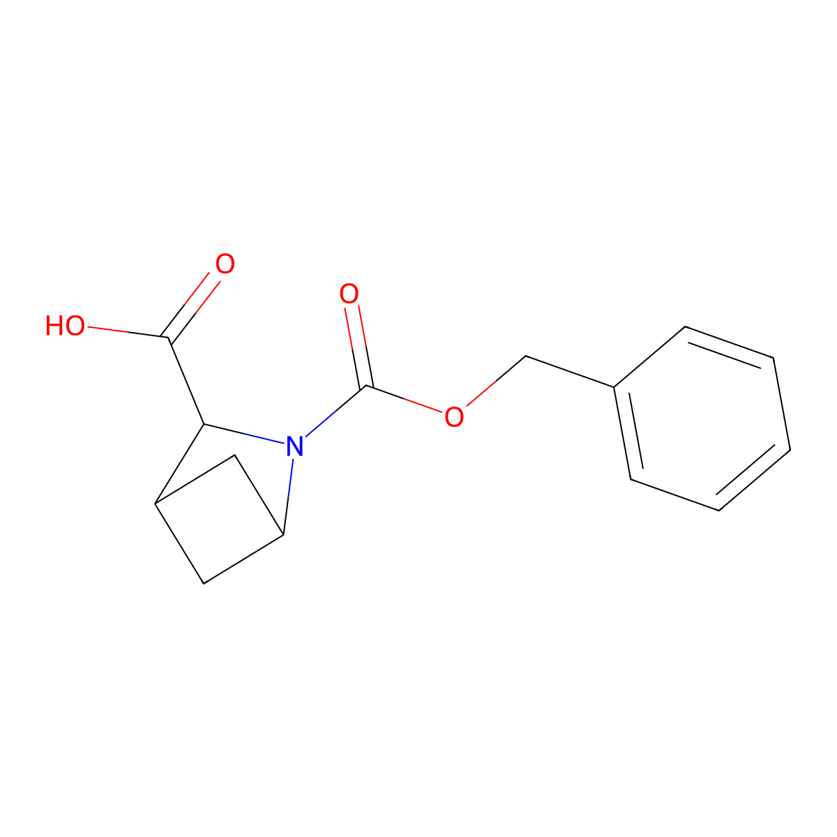 2-[(Benzyloxy)carbonyl]-2-azabicyclo[2.1.1]hexane-3-carboxylic acid molecular structure, CAS 2639403-52-2