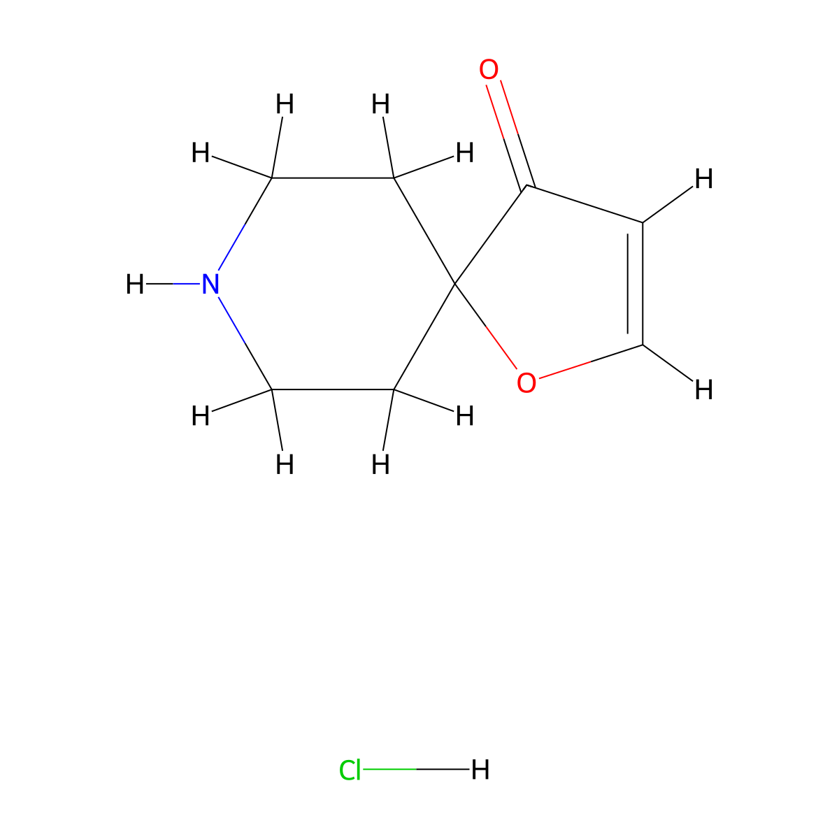 1-Oxa-8-azaspiro[4.5]dec-2-en-4-onehydrochloride molecular structure, CAS 2639423-28-0