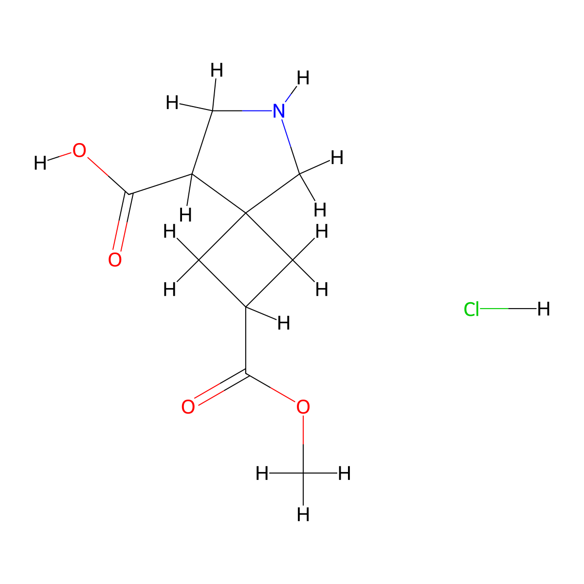 2-(methoxycarbonyl)-6-azaspiro[3.4]octane-8-carboxylicacidhydrochloride,Mixtureofdiastereomers molecular structure, CAS 2639426-88-1