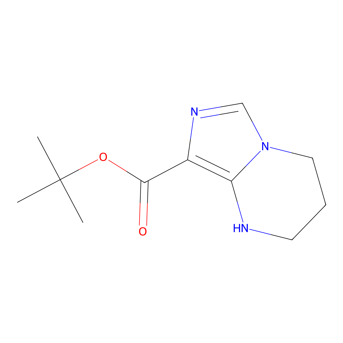tert-butyl 1H,2H,3H,4H-imidazo[1,5-a]pyrimidine-8-carboxylate molecular structure, CAS 2639451-22-0