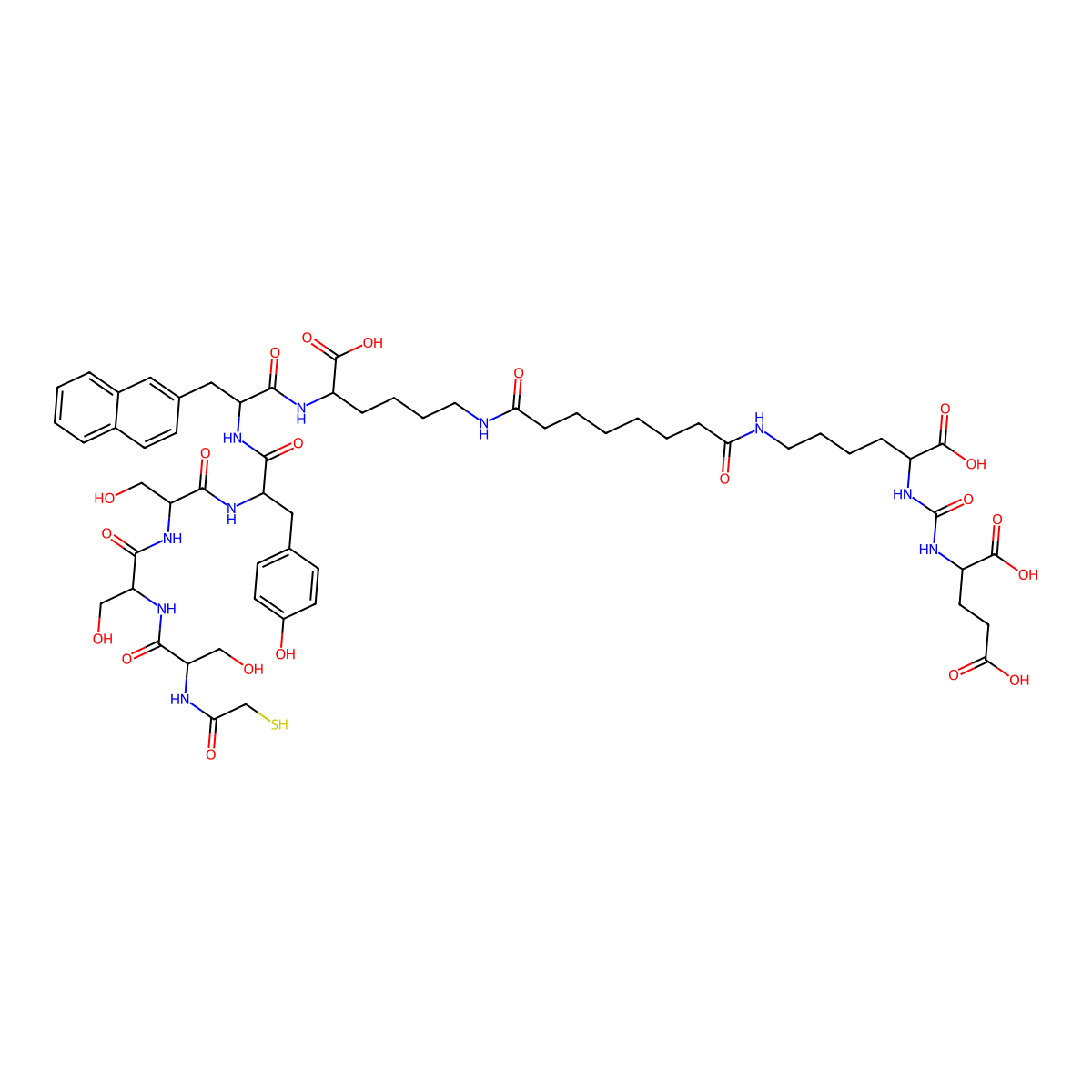Psma I&S molecular structure, CAS 2639475-07-1