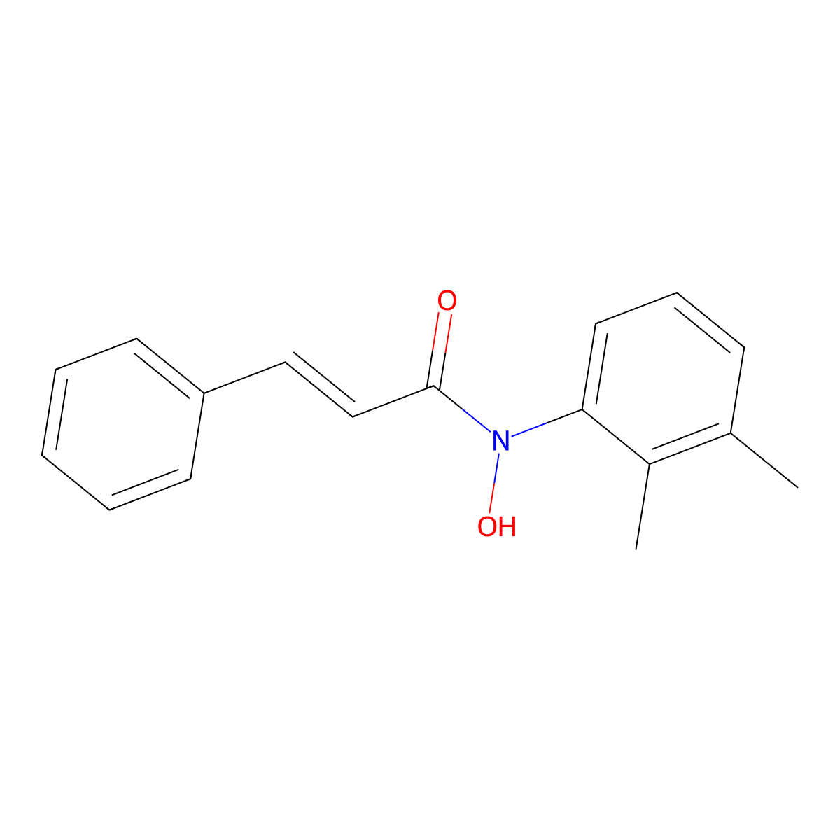 N-Cinnamoyl-N-(2,3-xylyl)hydroxylamine molecular structure, CAS 2639529-02-3