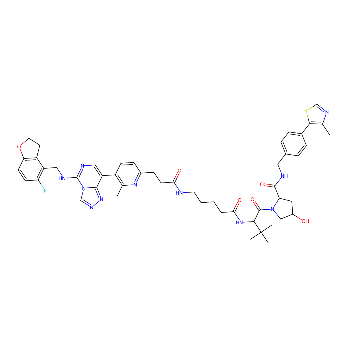 PROTAC EED degrader-2 molecular structure, CAS 2639882-69-0