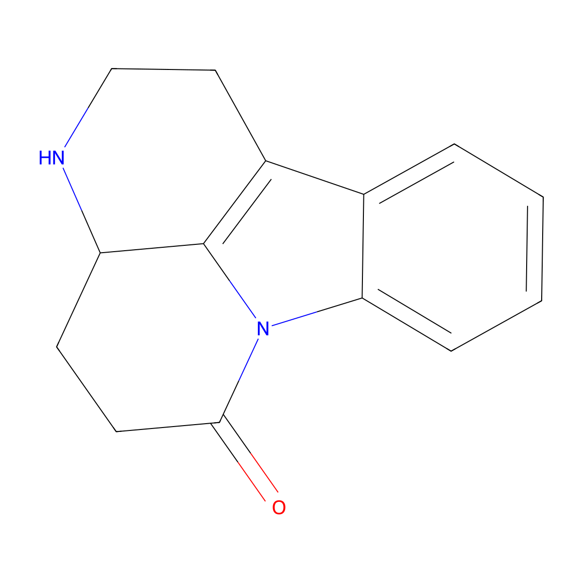 1,2,3,3a,4,5-Hexahydrocanthin-6-one molecular structure, CAS 26400-25-9