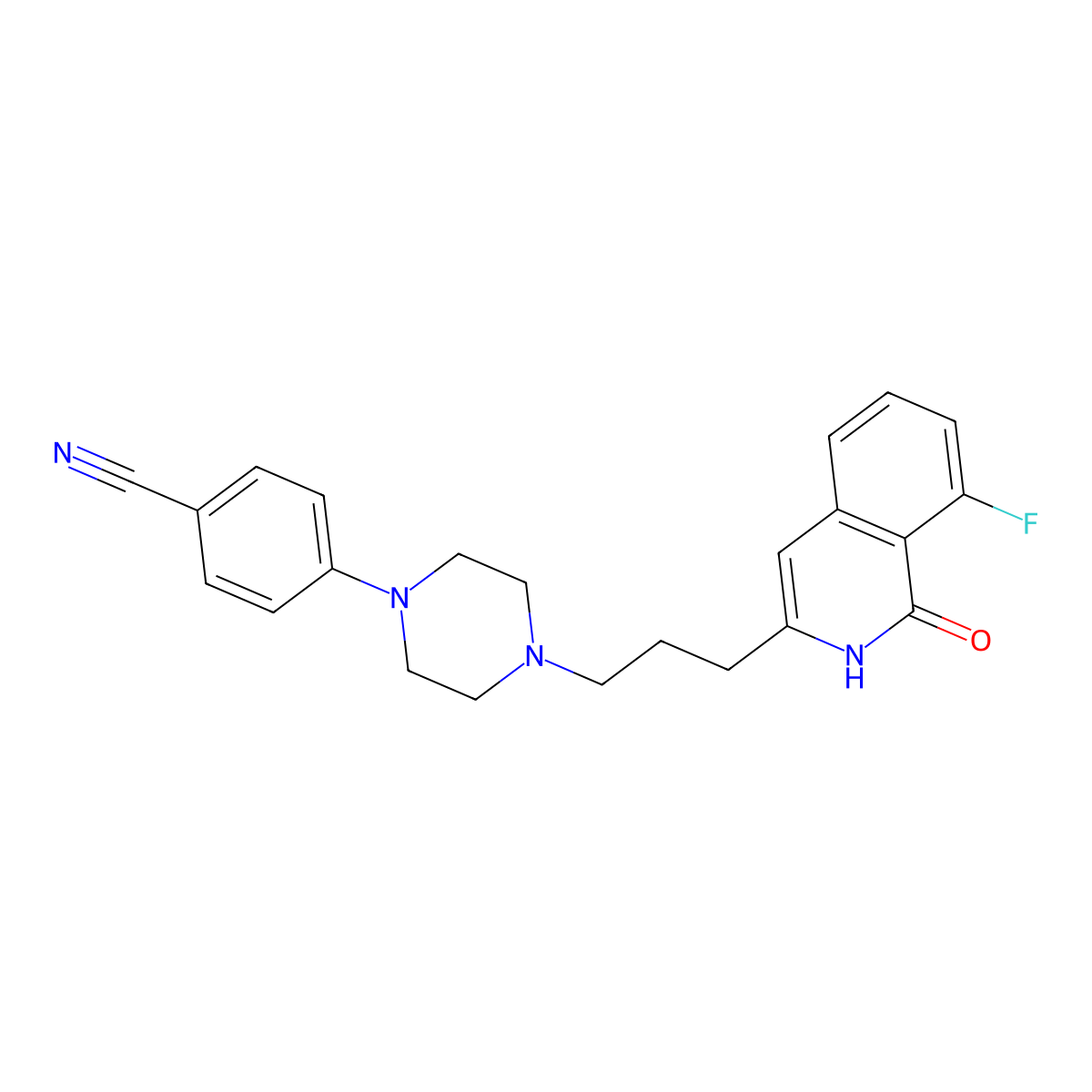 Lotixparib molecular structure, CAS 2640677-63-8