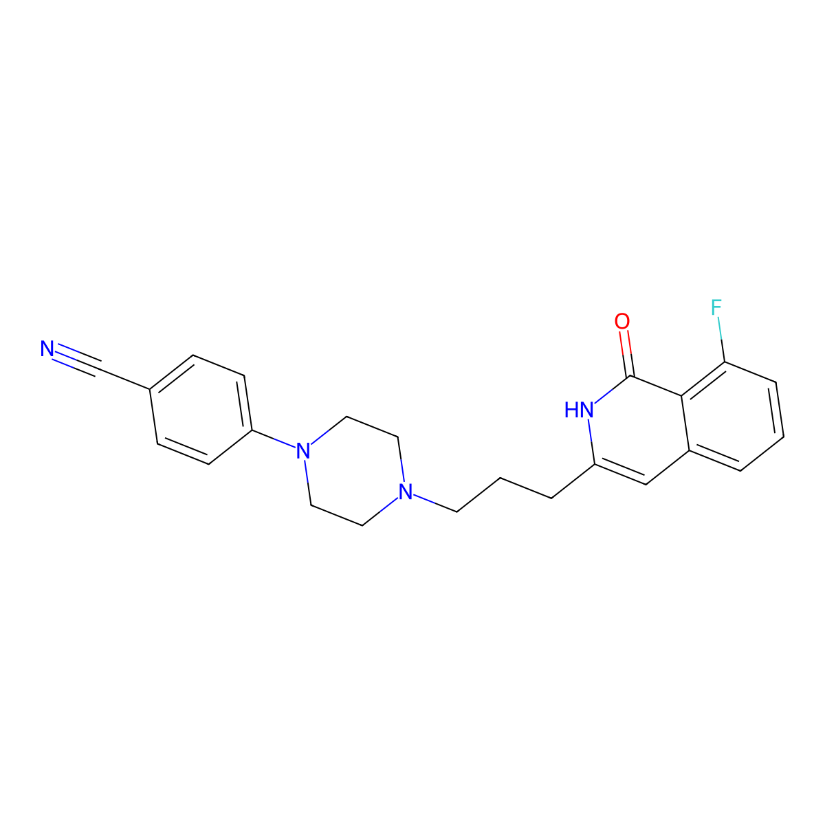 Lotixparib molecular structure, CAS 2640677-63-8