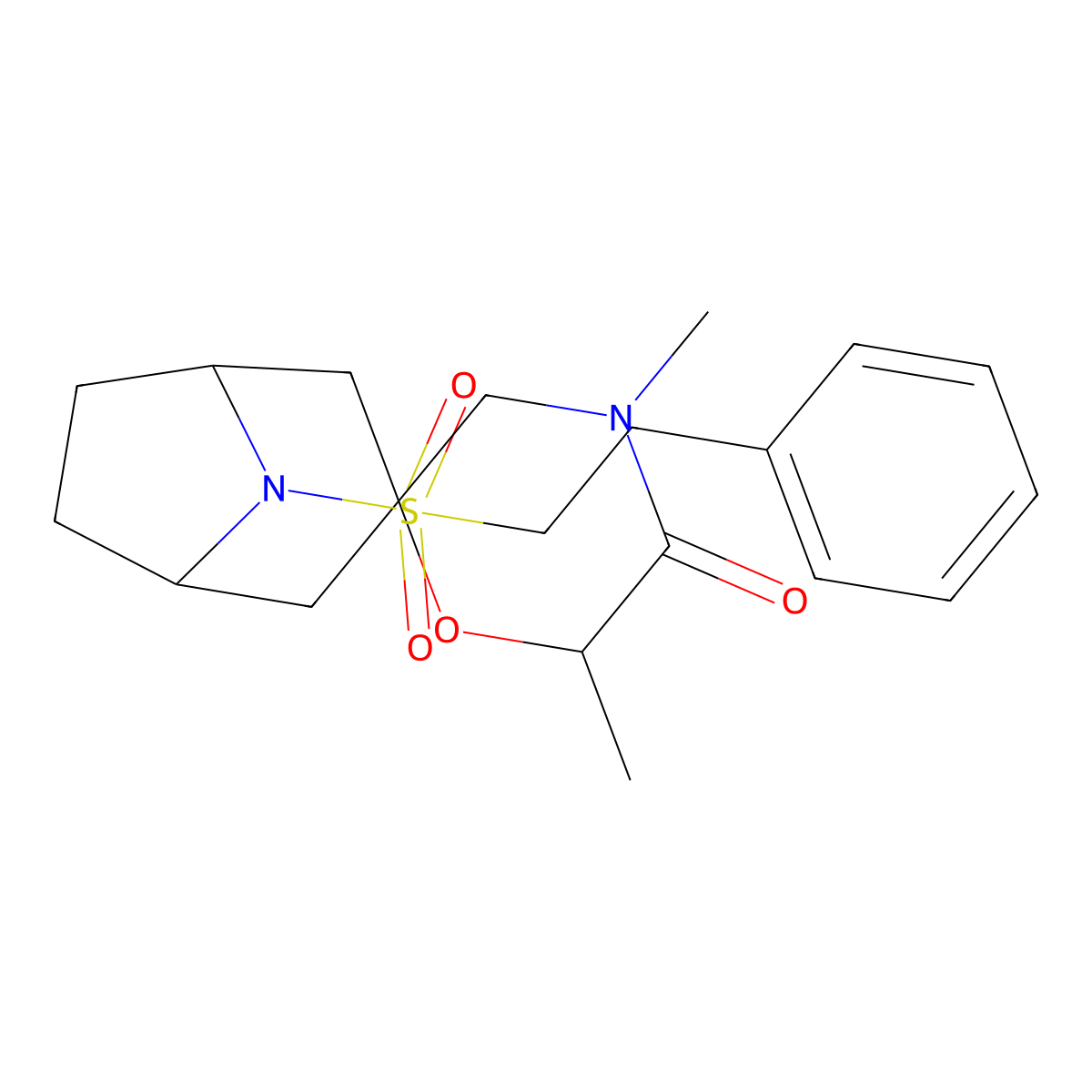 4',6'-Dimethyl-8-(2-phenylethanesulfonyl)-8-azaspiro[bicyclo[3.2.1]octane-3,2'-morpholin]-5'-one molecular structure, CAS 2640815-37-6
