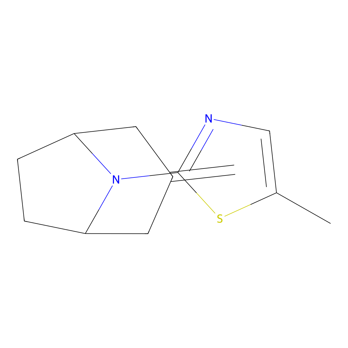 8-(5-Methyl-1,3-thiazol-2-yl)-3-methylidene-8-azabicyclo[3.2.1]octane molecular structure, CAS 2640815-60-5