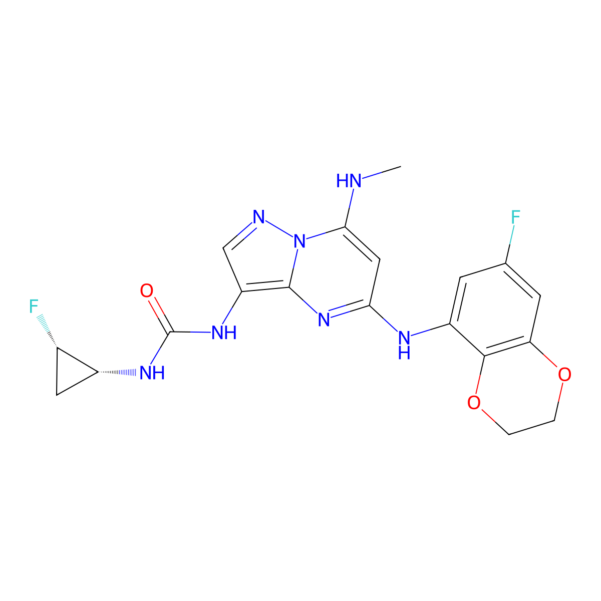 Cenacitinib molecular structure, CAS 2641636-52-2