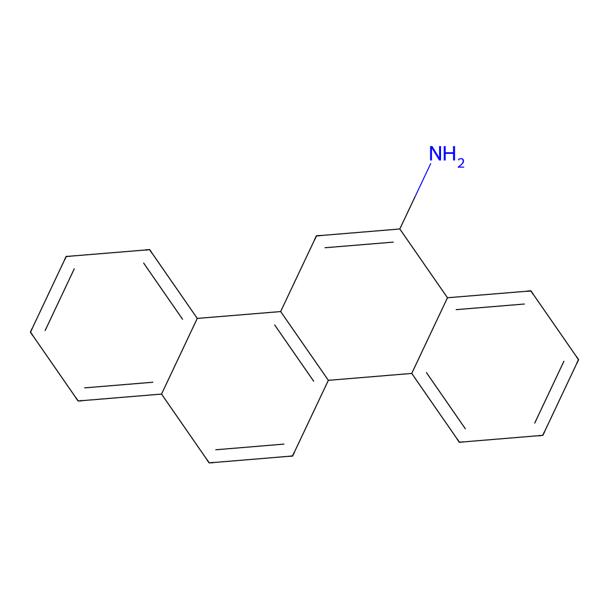 6-Aminochrysene molecular structure, CAS 2642-98-0