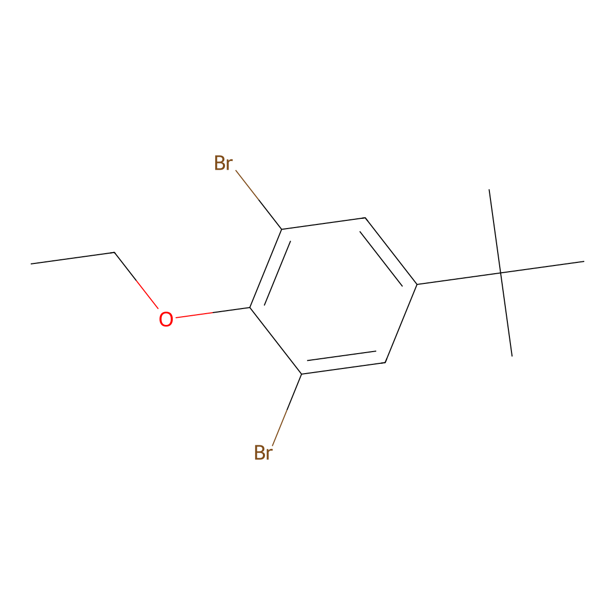 1,3-Dibromo-5-(tert-butyl)-2-ethoxybenZene molecular structure, CAS 2643368-02-7