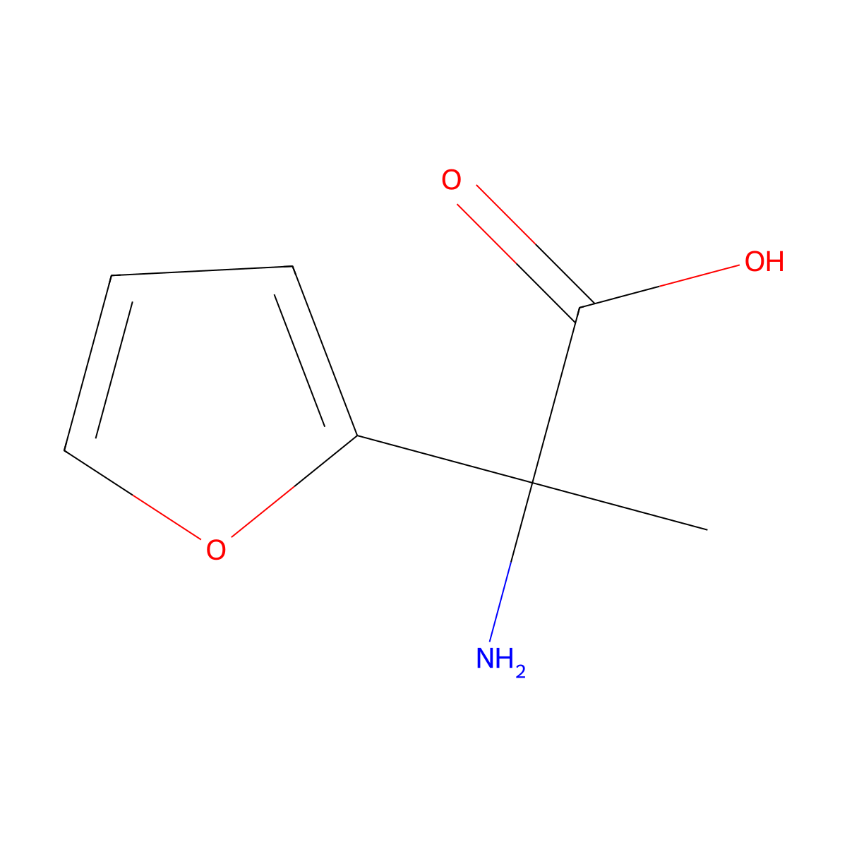 2-(2-Furyl)alanine molecular structure, CAS 2644-43-1