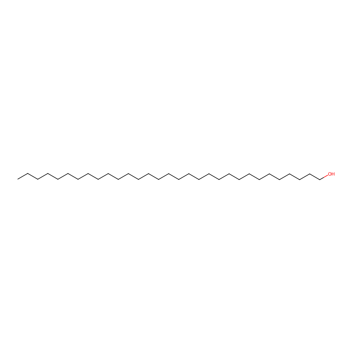 Hentriacontan-1-ol molecular structure, CAS 26444-39-3