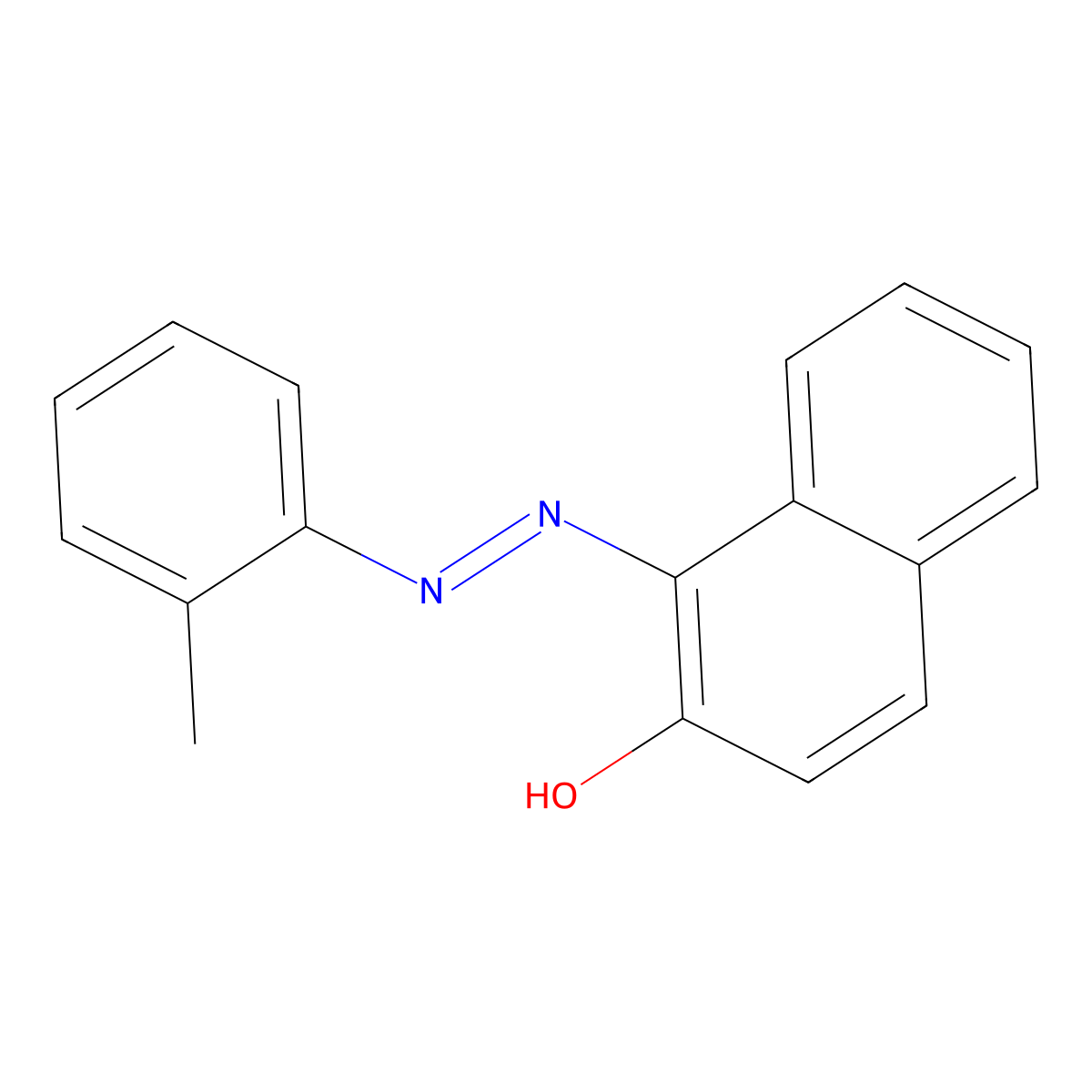 Orange OT molecular structure, CAS 2646-17-5