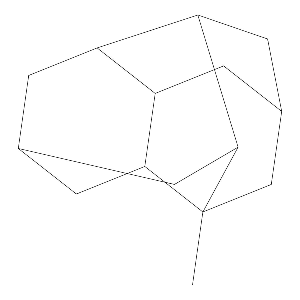 1-Methyldiadamantane molecular structure, CAS 26460-76-4