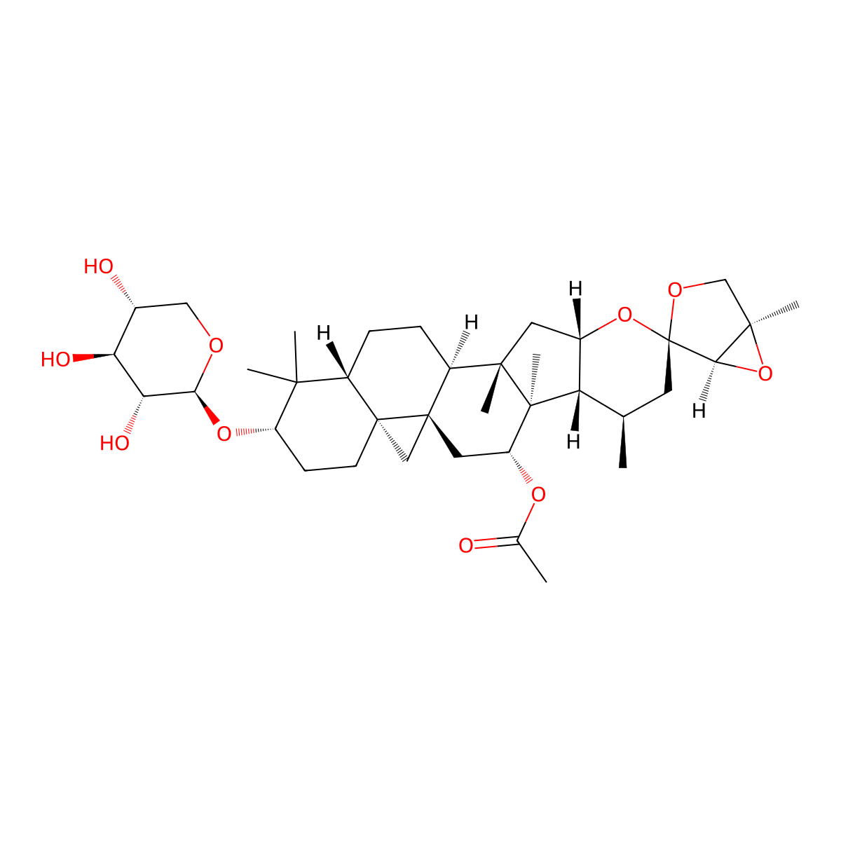 26-Deoxyactein molecular structure, CAS 264624-38-6