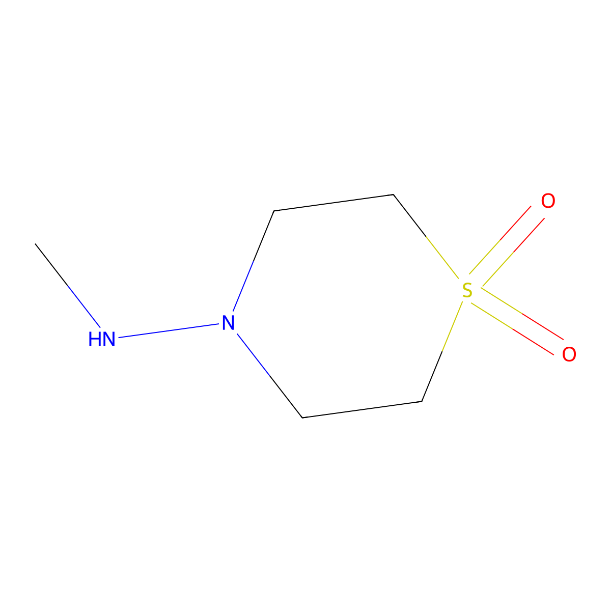 4-(Methylamino)-1lambda6-thiomorpholine-1,1-dione molecular structure, CAS 26475-60-5