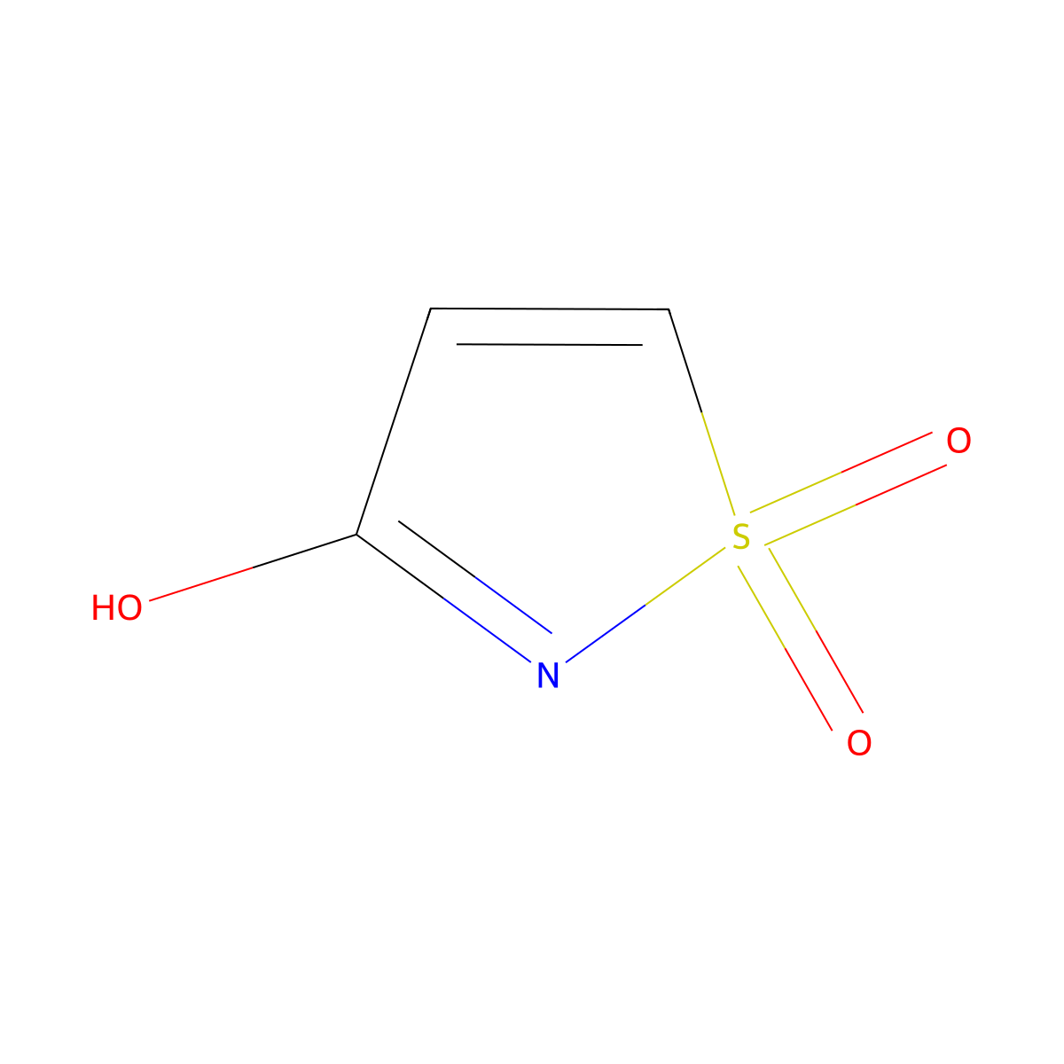 3-Hydroxy-1lambda6,2-thiazole-1,1-dione molecular structure, CAS 26479-40-3