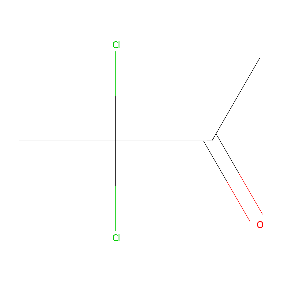 3,3-Dichlorobutan-2-one molecular structure, CAS 2648-57-9