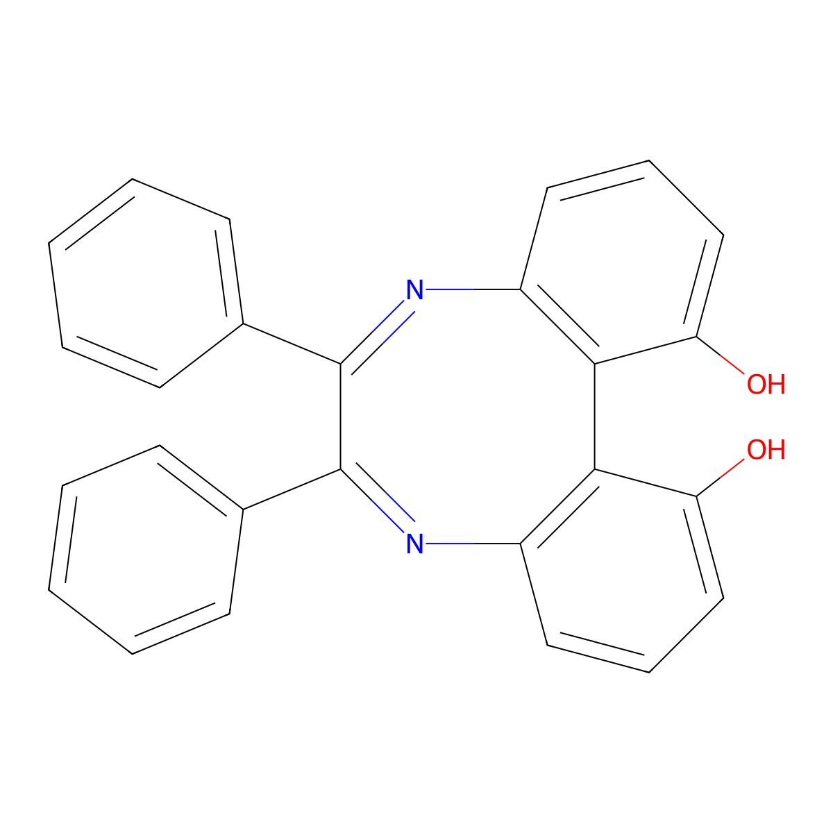 (R)-6,7-Diphenyldibenzo[e,g][1,4]diazocine-1,12-diol molecular structure, CAS 2648055-07-4