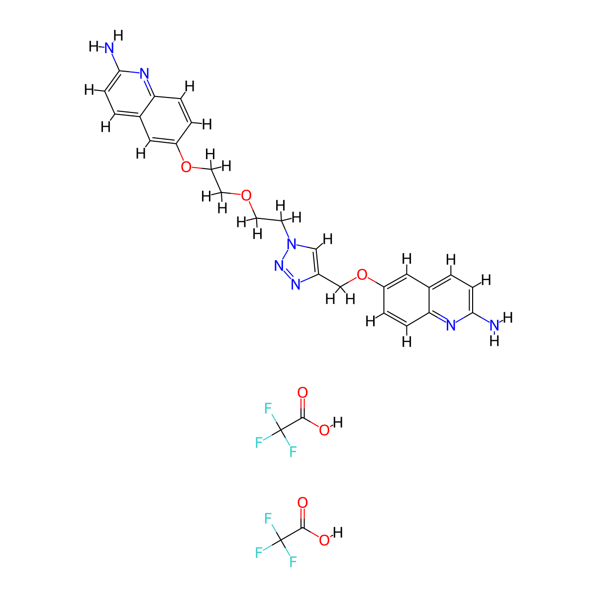 NOX2-IN-2 (diTFA) molecular structure, CAS 2648709-80-0