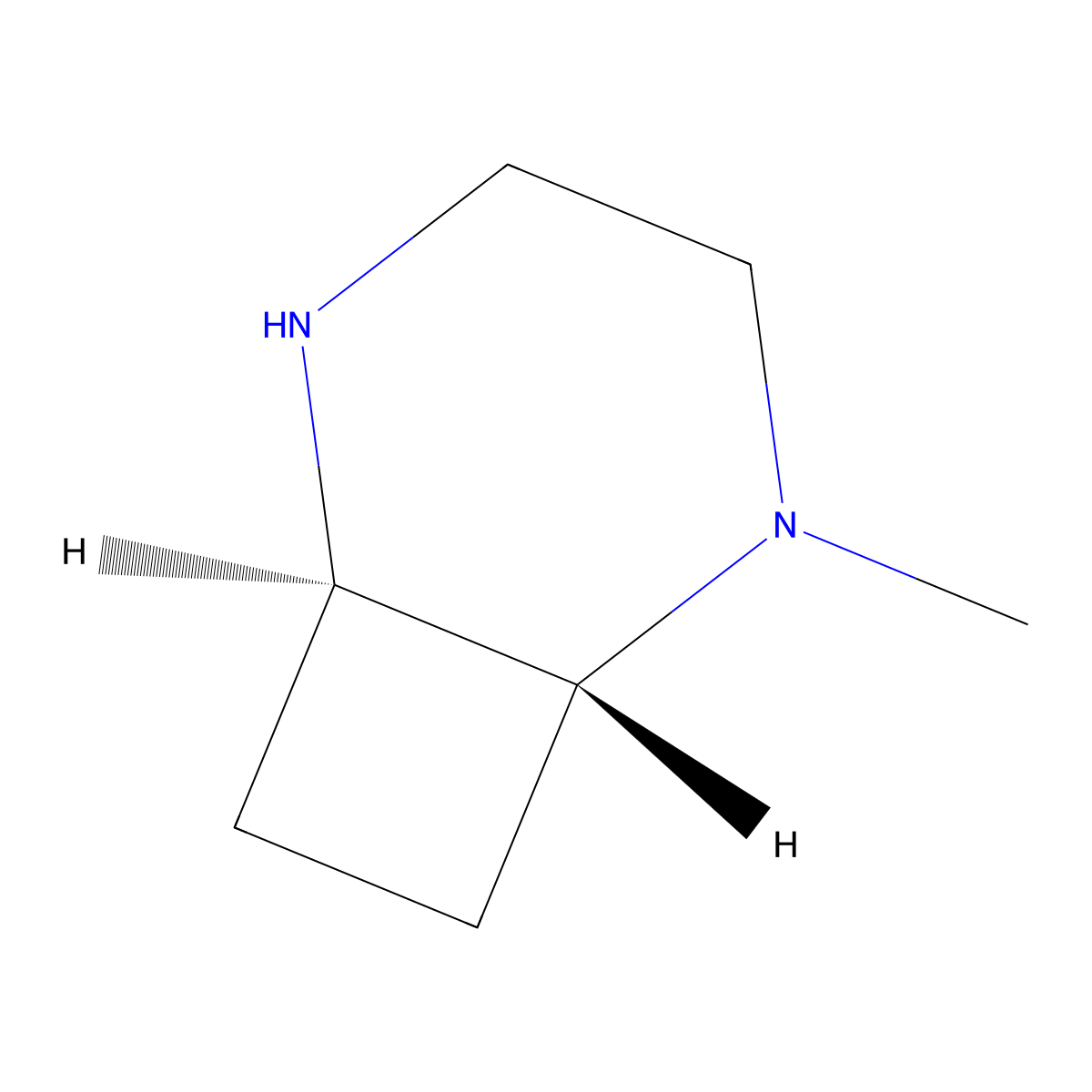 rac-(1R,6R)-2-methyl-2,5-diazabicyclo[4.2.0]octane molecular structure, CAS 2648851-93-6
