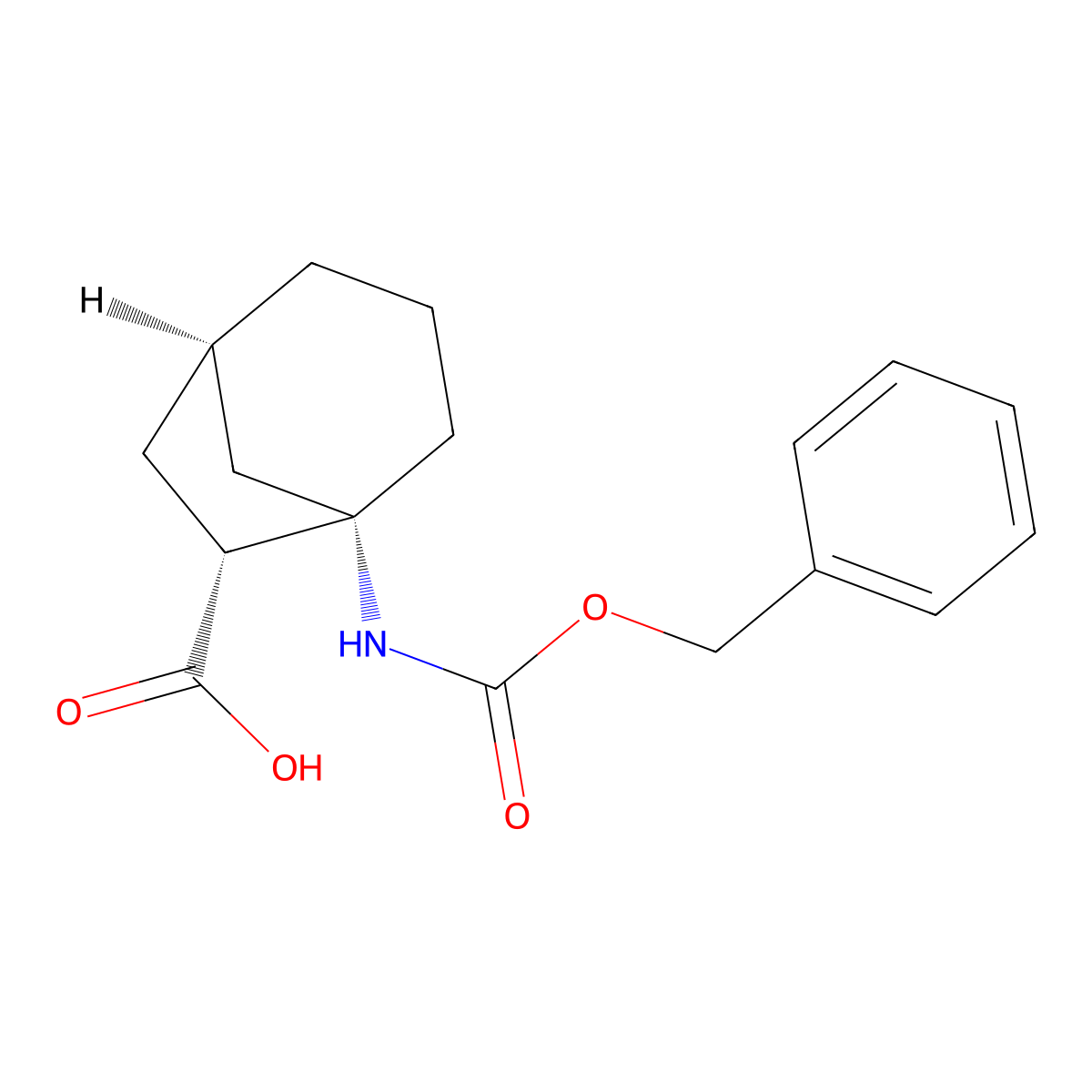 rac-(1R,5S,6R)-5-{[(benzyloxy)carbonyl]amino}bicyclo[3.2.1]octane-6-carboxylic acid molecular structure, CAS 2648865-47-6
