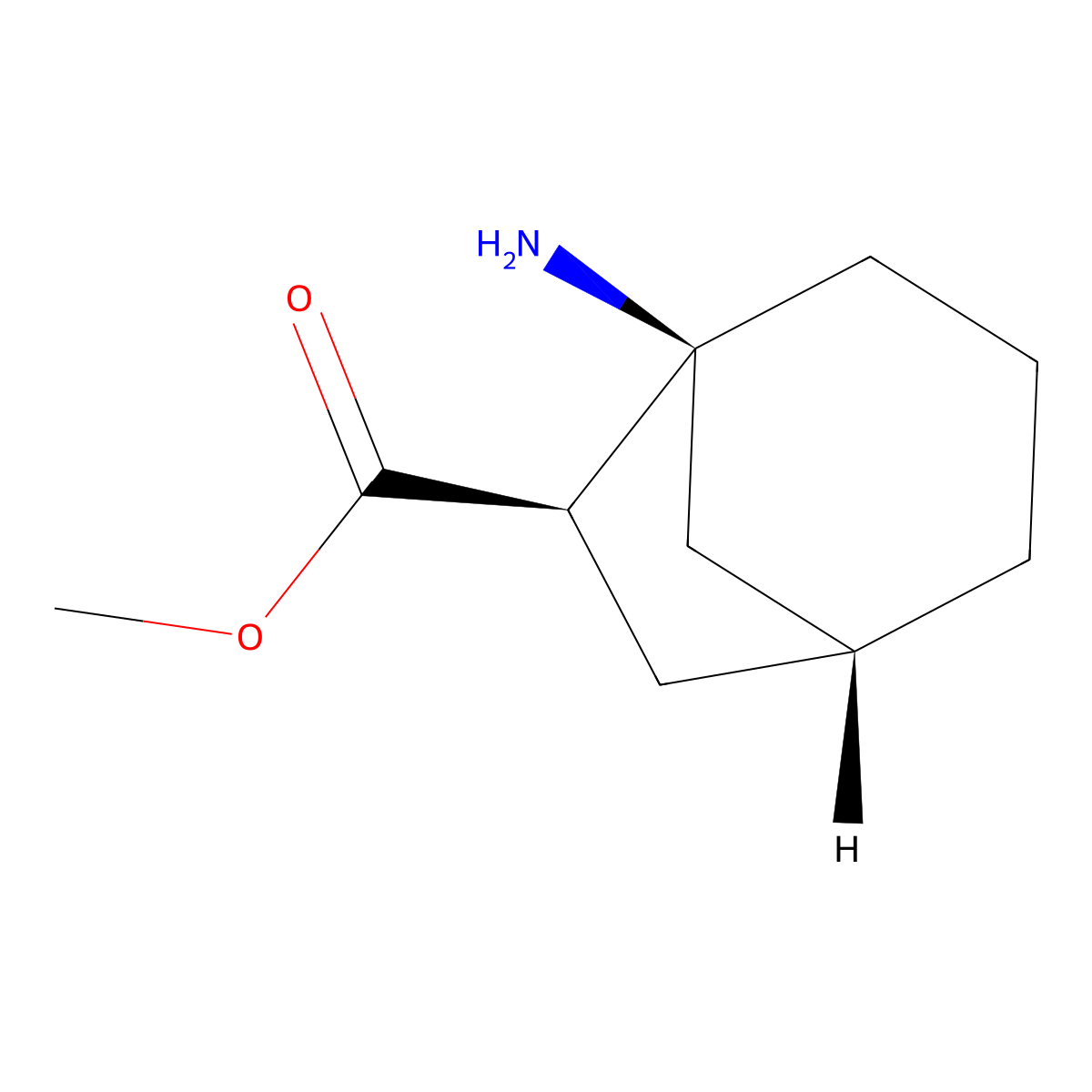 rac-methyl (1R,5S,6R)-5-aminobicyclo[3.2.1]octane-6-carboxylate molecular structure, CAS 2648865-90-9