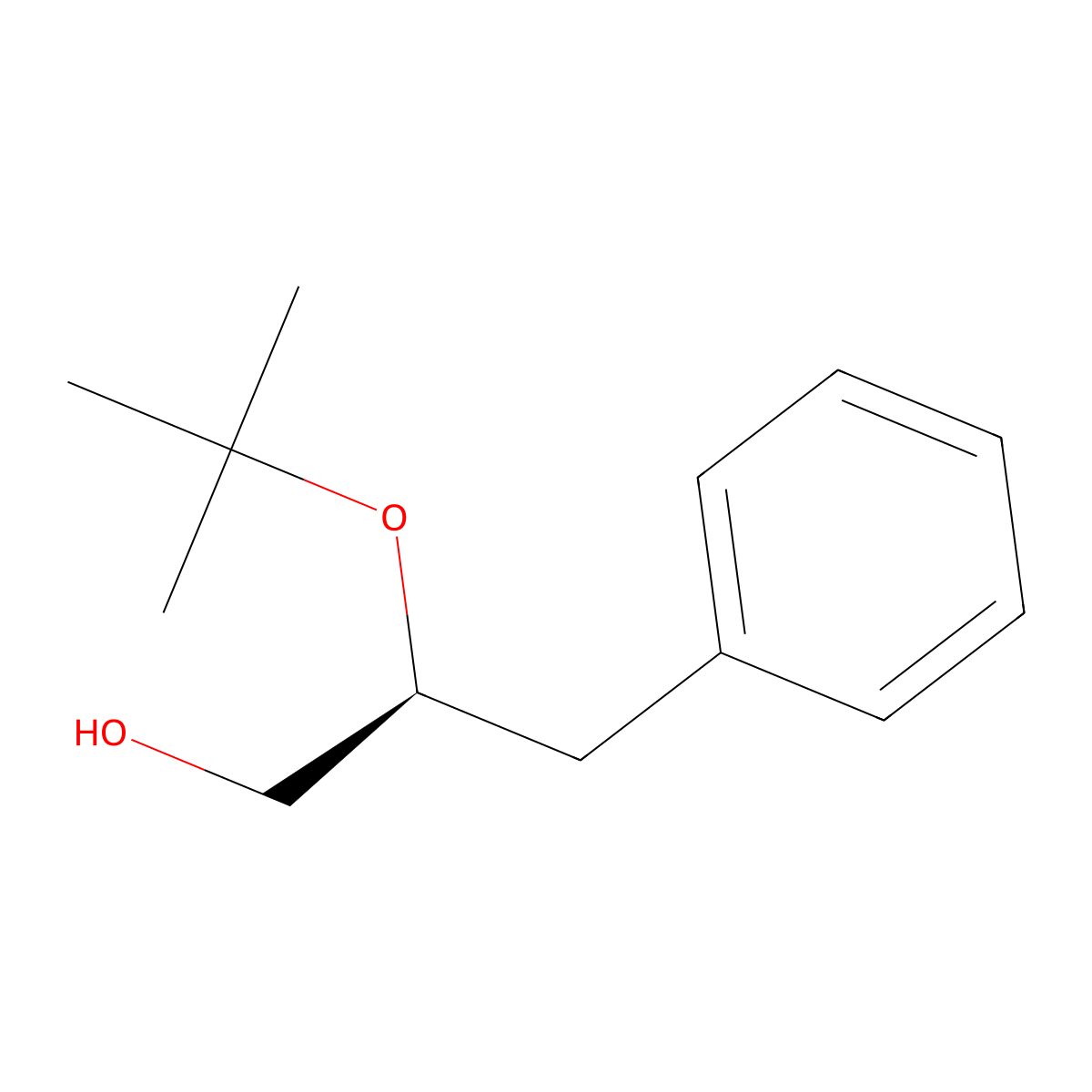 (2S)-2-(tert-butoxy)-3-phenylpropan-1-ol molecular structure, CAS 2648869-67-2