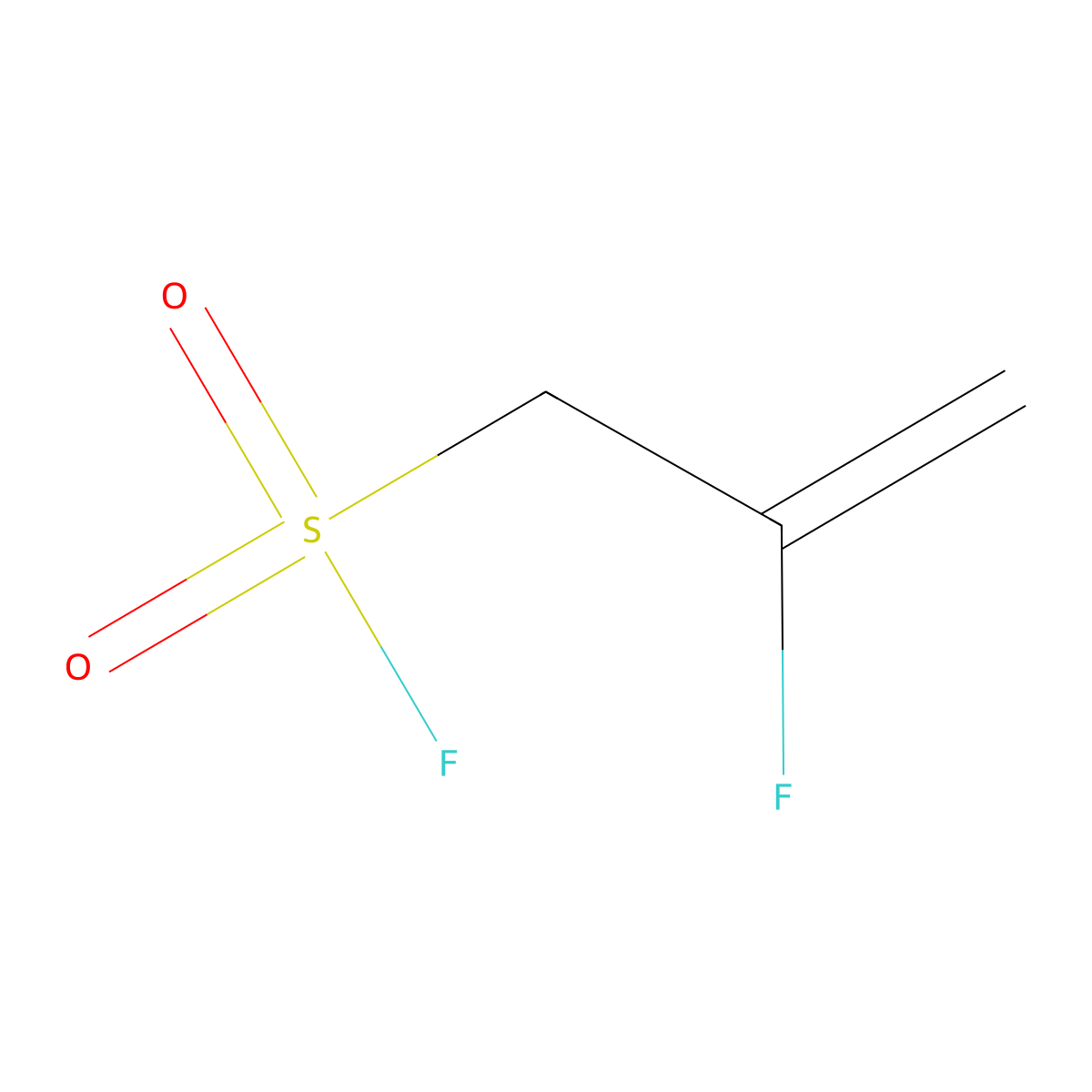 2-Fluoroprop-2-ene-1-sulfonyl fluoride molecular structure, CAS 2648939-10-8