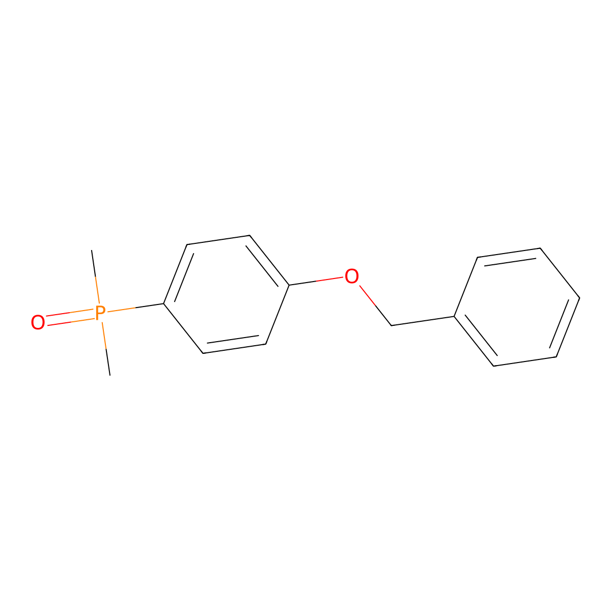 1-(Benzyloxy)-4-(dimethylphosphoryl)benzene molecular structure, CAS 2648941-81-3