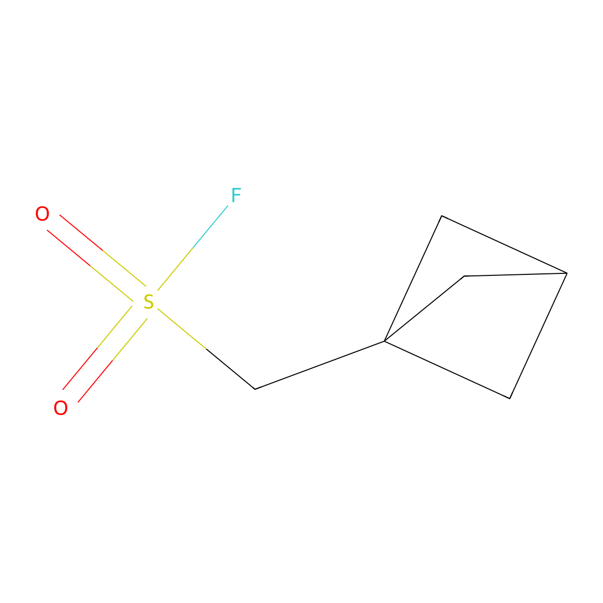 {Bicyclo[1.1.1]pentan-1-yl}methanesulfonyl fluoride molecular structure, CAS 2648945-08-6
