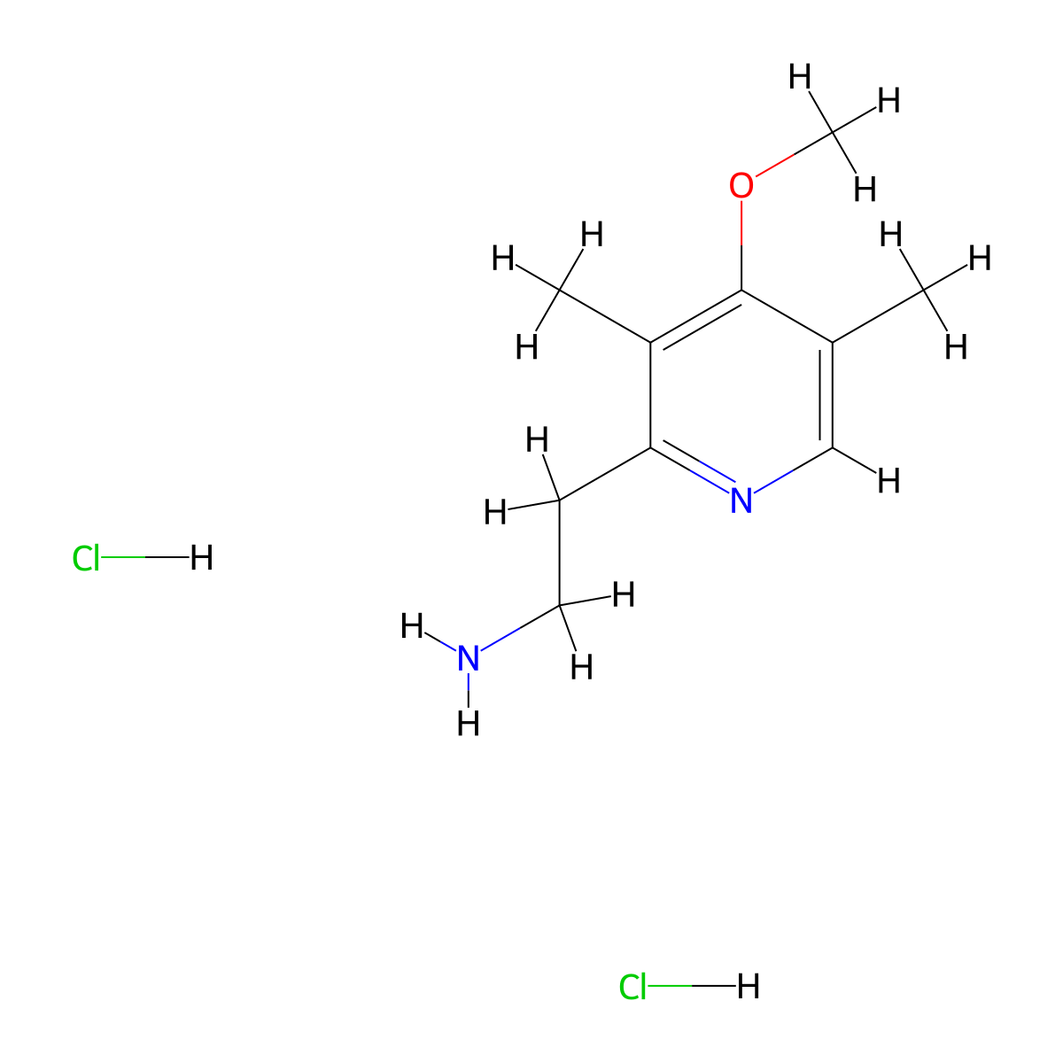 2-(4-Methoxy-3,5-dimethylpyridin-2-yl)ethan-1-amine dihydrochloride molecular structure, CAS 2648961-17-3