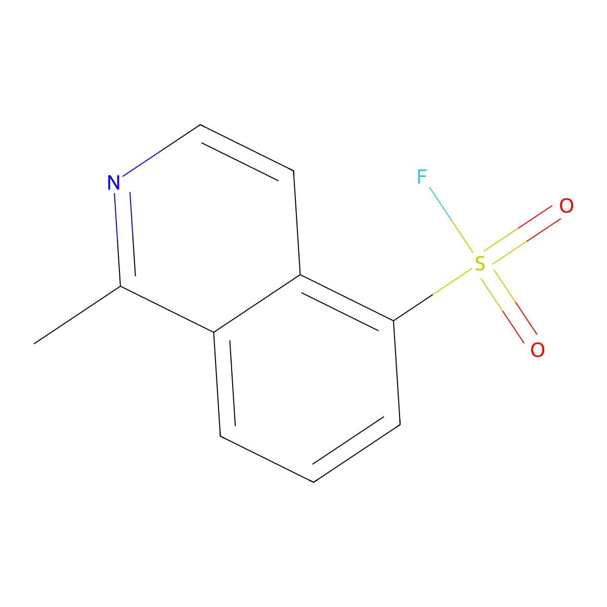 1-Methylisoquinoline-5-sulfonyl fluoride molecular structure, CAS 2648966-55-4