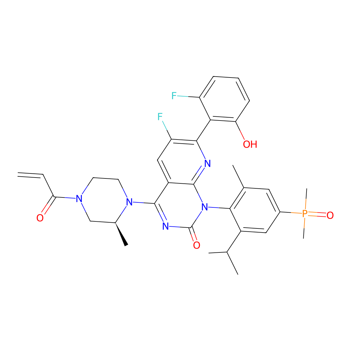 KRAS G12C inhibitor 28 molecular structure, CAS 2649004-88-4