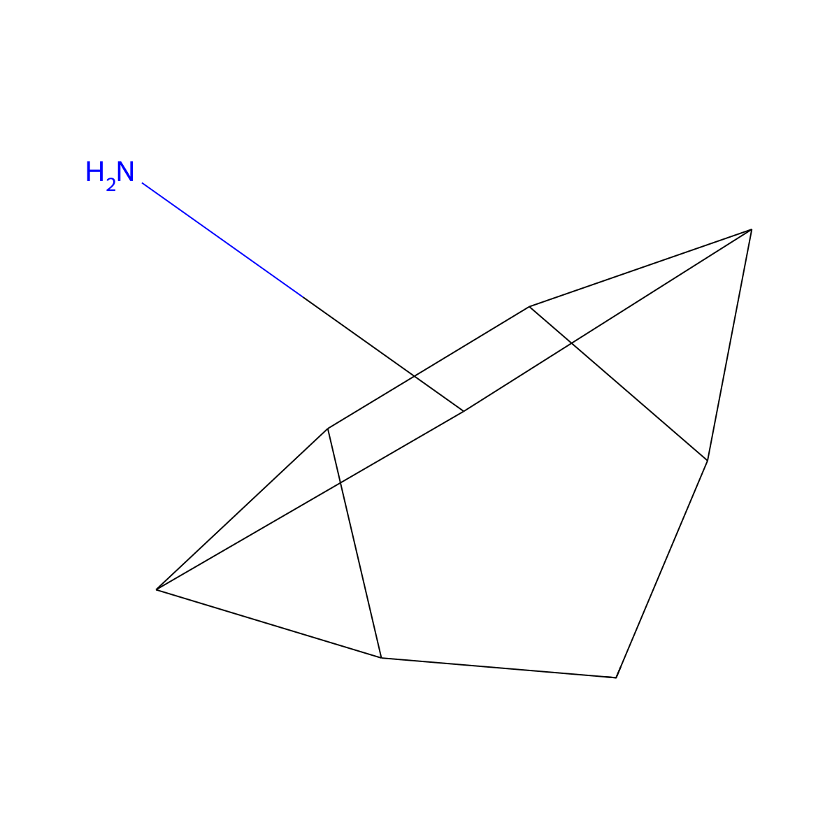Tetracyclo[3.3.0.0^{2,8}.0^{4,6}]octan-3-amine molecular structure, CAS 2649014-25-3