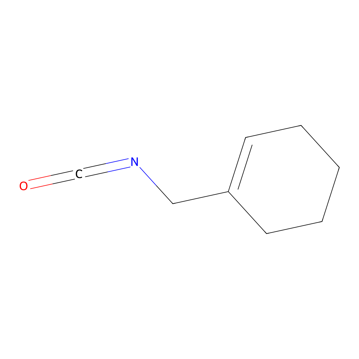 1-(Isocyanatomethyl)cyclohex-1-ene molecular structure, CAS 2649047-02-7
